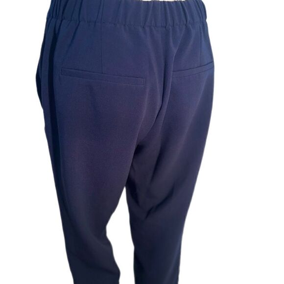 Old Navy Ankle Trouser Pants - Navy Blue (6) - Picture 5 of 14